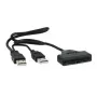 USB 2.0 Type-A – SATA 7+15Pin adapteris