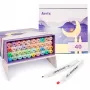 Dvipusiai žymekliai Arrtx LC302598 – 40 pastelinių spalvų, dvigubo antgalio