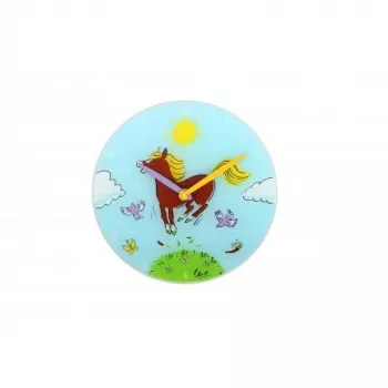 NeXtime klok 8812 Jump for joy, Ø30 cm, sieninis, mėlynas / įvairiaspalvis