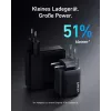 Vidinis USB greitojo įkrovimo adapteris Anker Prime A2669313 — 67 W, 1×USB-A, 2×USB-C, juodas