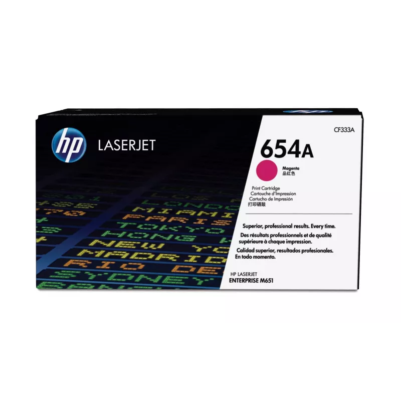 HP 654A purpurinis originalus LaserJet kasetė