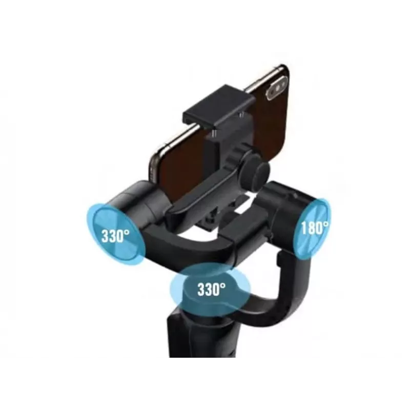 GoXtreme GX3 3 ašių gimbalinis stabilizatorius, lengvas rankinis modelis kameroms ir veiksmo kameroms