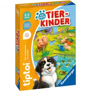 Stalo žaidimas Ravensburger tiptoi Visi mano gyvūnų jaunikliai