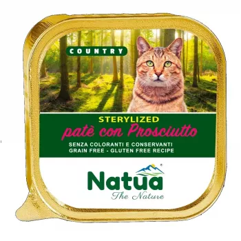 NATUA Country Sterilised Ham - šlapias kačių ėdalas - 100g