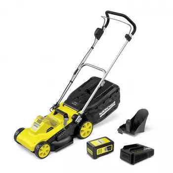 Akumuliatorinis vejapjovė Karcher LMO 3-18, 18 V, pjovimo plotis 340 mm, iki 350 m², aukštis 25–60 mm