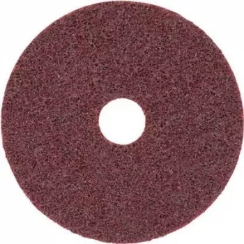 3M abrazyvinis vilnos diskas šiurkštus D.125mm Velcro valymui ir apdailai (65334)