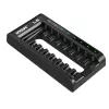 Įkroviklis AA/AAA baterijoms 1,5 V ir 1,2 V, išmanusis - 8 lizdai