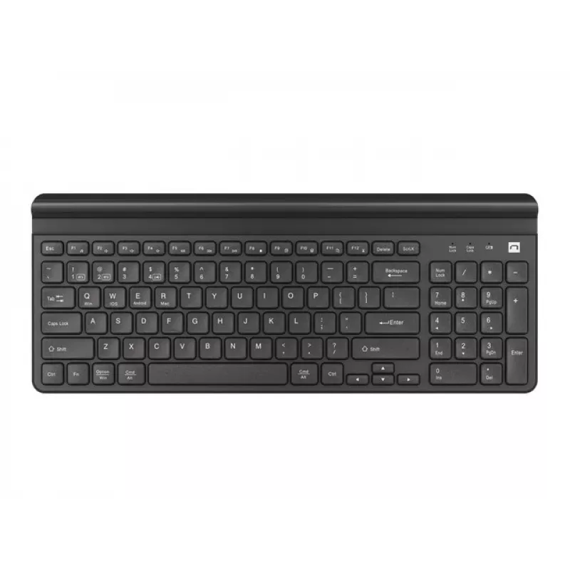 NATEC FELIMARE belaidė klaviatūra namams ir biurui Bluetooth QWERTY US International juoda