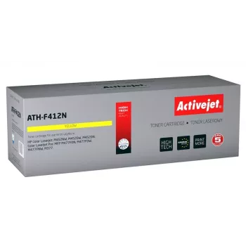 Activejet ATH-F412N toner (pakaitalas HP 410A CF412A; Supreme; 2300 puslapių; geltona)