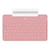 Logitech Keys-To-Go belaidė Bluetooth klaviatūra, QWERTY ispanų kalba, rožinė, skirta Apple iPad/iPhone/TV