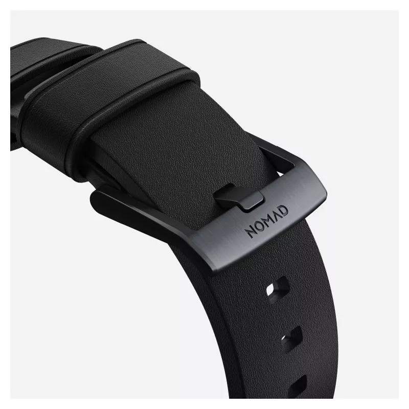 Nomad Modern Strap Black Active Leather Connect Black 42/44/45/49 ProV2