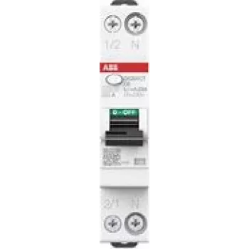 ABB RCBO jungiklis 1 DSX301CA-B13/0,03TE 6kA 1P+N A tipo B13 2CSR255165R1135