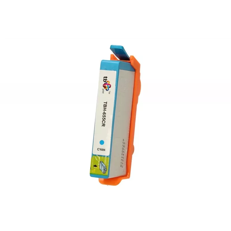 Rašalo kasetė TB suderinama su HP 655, Cyan, Ref.