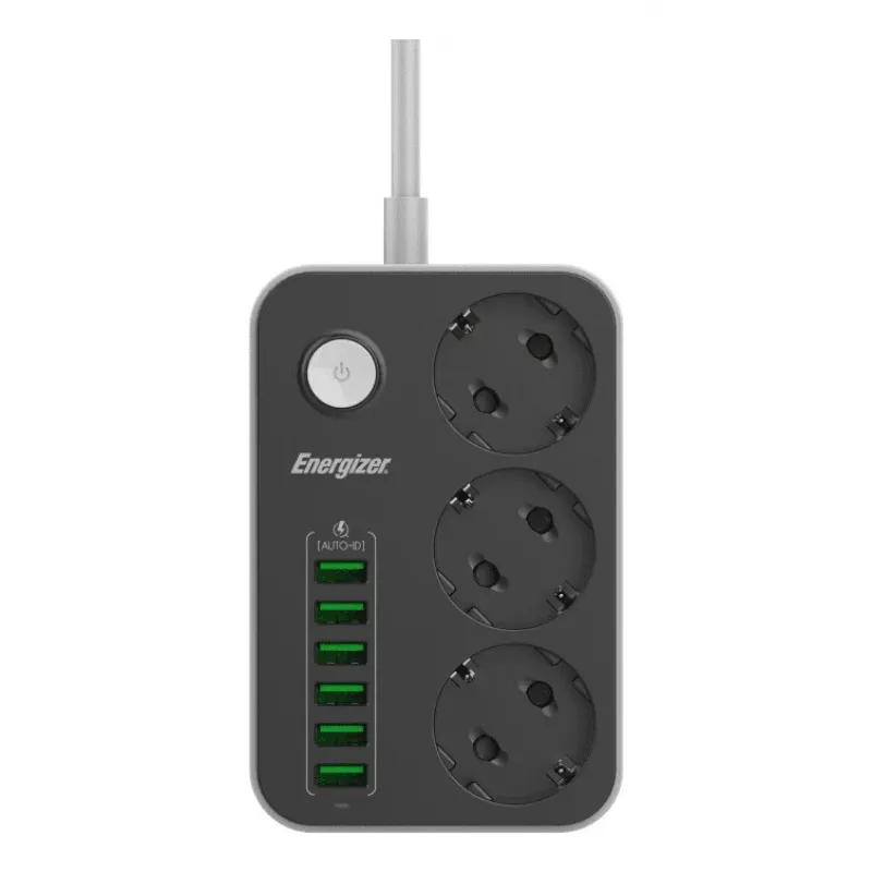 Nešiojamas maitinimo bankas Energizer EPB2500W01EU 2500 mAh USB išvestis kompaktiškas įkroviklis