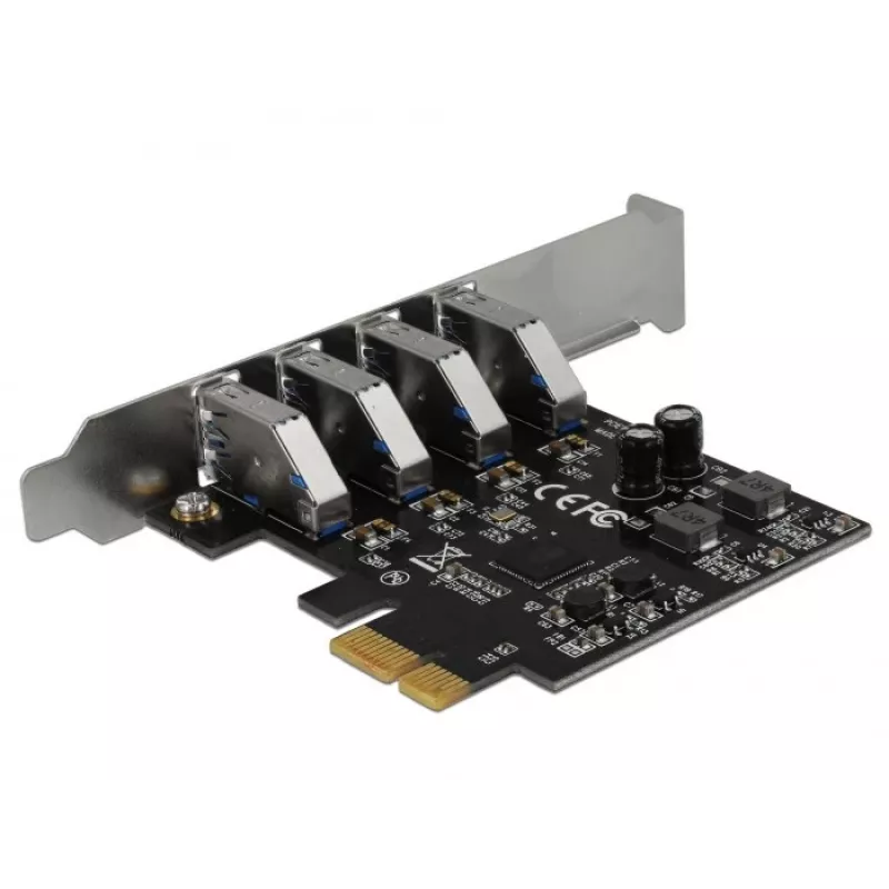 Vidinė PCIe USB 3.2 Gen 1 adapterio kortelė DeLOCK 90304