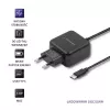 Qoltec 50197 Vidinis įkroviklis su USB Type-C laidu, 5V/2.4A, 12W
