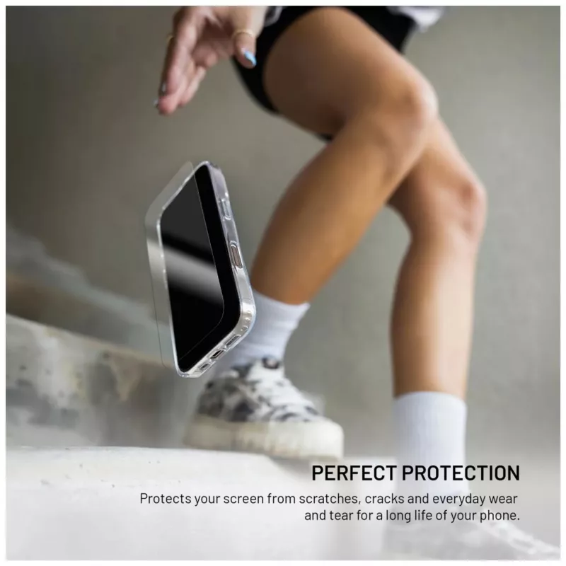 Grūdinto stiklo apsauginis stikliukas FIXED, skirtas Apple iPhone 17 Pro – 2 vnt., 2,5D užapvalinti kraštai