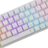 Mechaninė klaviatūra White Shark Wakizashi-2 US Red Switch, Tenkeyless / US išdėstymas, balta