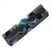 Nuolaidų ir kampų pjovimo šablonas Wolfcraft 6948200 – kampų matuoklis, 85–180° matavimas, lentoms iki 3 cm, juodas