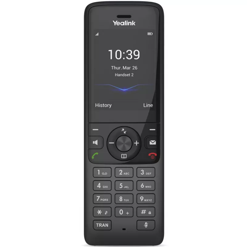 Yealink W78H belaidis IP ragelis juodas 2.4 inch TFT