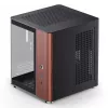 Korpusas Jonsbo TK-0, Mini-Tower, Mini-ITX, juodas