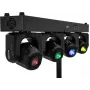 Judantis prožektorius EUROLITE LED TMH Bar S120 120W RGBW – kompaktiškas sceninis šviestuvas su motorizuotu pan/tilt