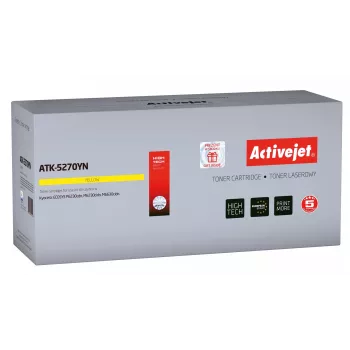 Activejet ATK-5270YN toner (atitikmuo Kyocera TK-5270Y; Supreme; 6000 puslapių; geltona)