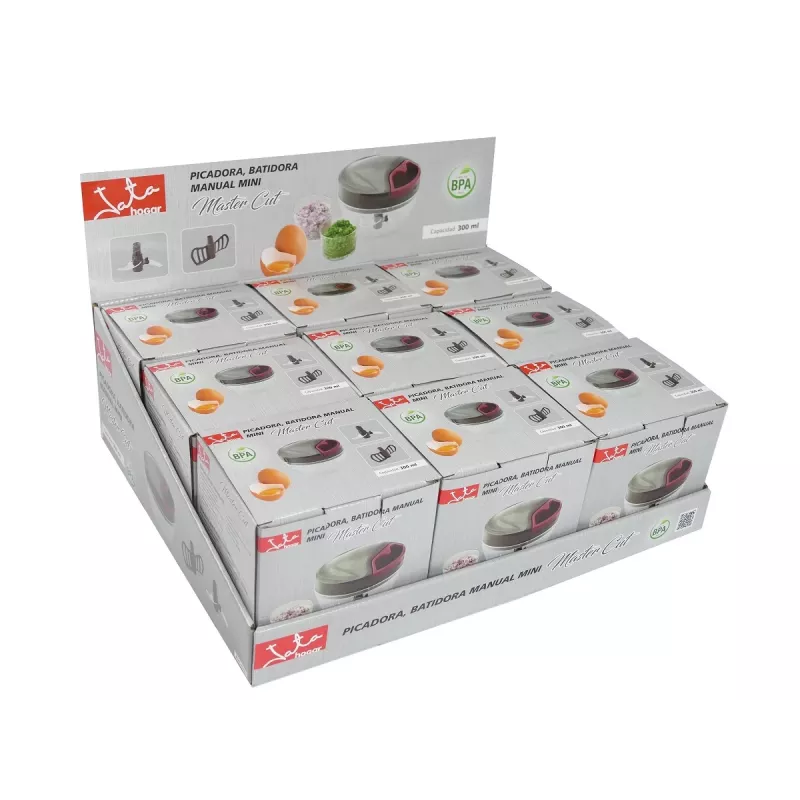 Rankinis smulkintuvas JATA AC57E juodas permatomas