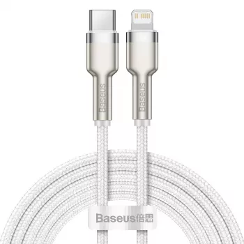 Baseus Cafule kabelis 2m Lightning į USB-C greitas įkrovimas ir duomenų perdavimas