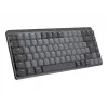 Logitech Master Series MX Mechanical Mini - Klaviatūra - su apšvietimu - Belaidė - Bluetooth LE - QWERTY - Nordiška (danų/suomių/norvegų/švedų)