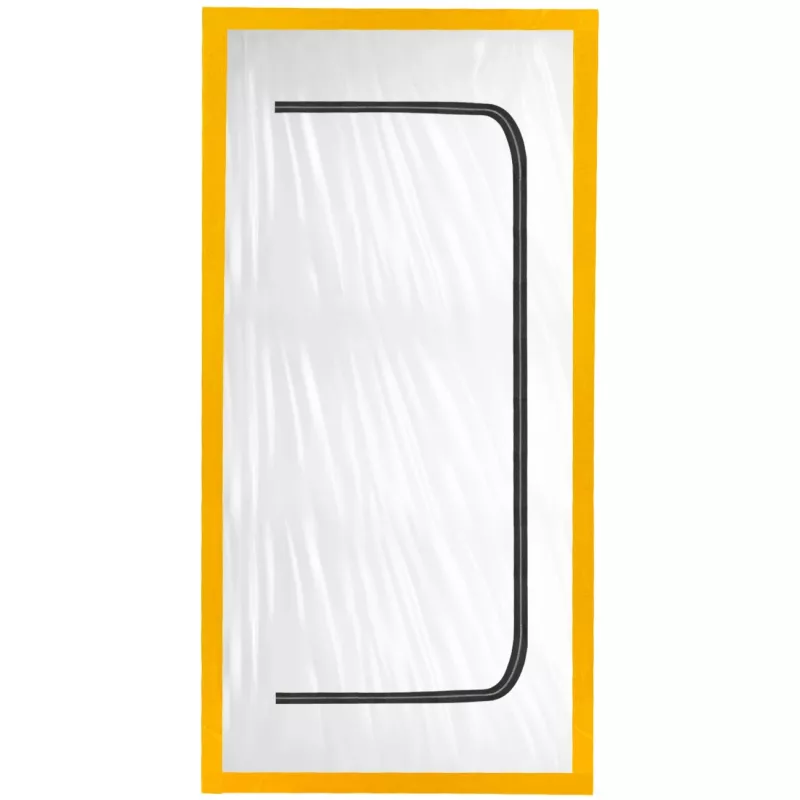 Dulkių barjeras durims remontui, dulkių uždanga 220x110 cm