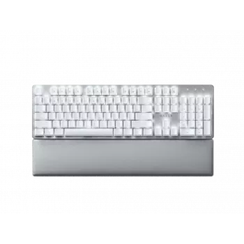 Razer Pro Type Ultra klaviatūra Office USB RF Wireless Bluetooth QWERTY US English sidabrinė balta