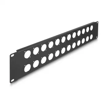 DeLOCK 88055 priedas pataisos skydui 2U juodas