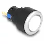 Pramoninė mašininė lemputė DELOCK 22054 – LED lempa, 1 vnt., IP40/IP65, AC 250V 5A, Ø 2,5 cm, H 42 mm