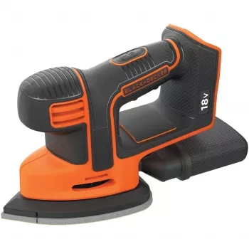 Detalinis šlifuoklis Black & Decker BDCDS18N, belaidis 18V Li-Ion 1.5Ah, 12 000 aps./min., juoda/oranžinė