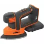 Detalinis šlifuoklis Black & Decker BDCDS18N, belaidis 18V Li-Ion 1.5Ah, 12 000 aps./min., juoda/oranžinė