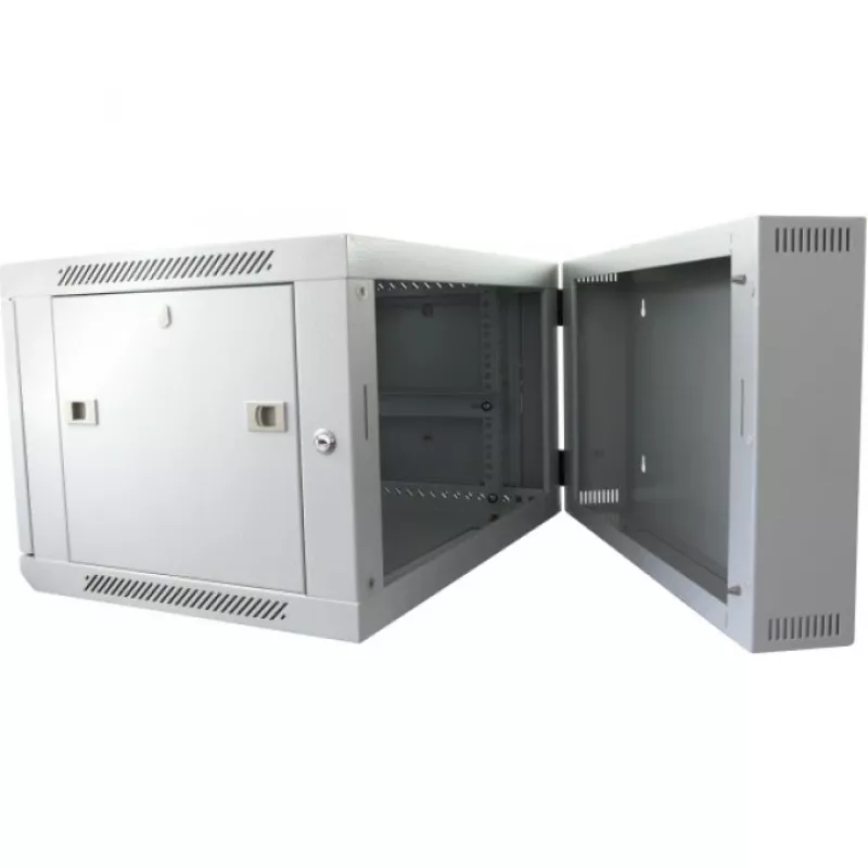 Rack spinta ALLNET SMB6612 Pilka 33 kg, serverių/tinklo korpusas, kompaktiška grindinė spinta
