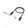 Vidinis USB kabelis GRAUGEAR G-AD-ETC-10G 0,5 m USB 3.2 Gen 2 Type-E