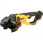 Kampinis šlifuoklis DeWalt DCG460N-XJ 54V bešepetėlis variklis, 230 mm diskas