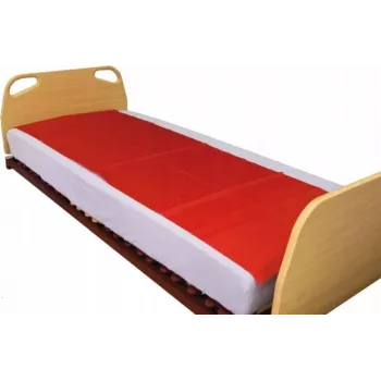 Pacientų perkėlimo slankiojantis diržas TIMAGO TTE6102 – nailoninis, 90 cm plotis, 20 m ilgis, raudonas