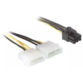 Maitinimo kabelis PCI Express plokštei DeLOCK 82315 0,15 m