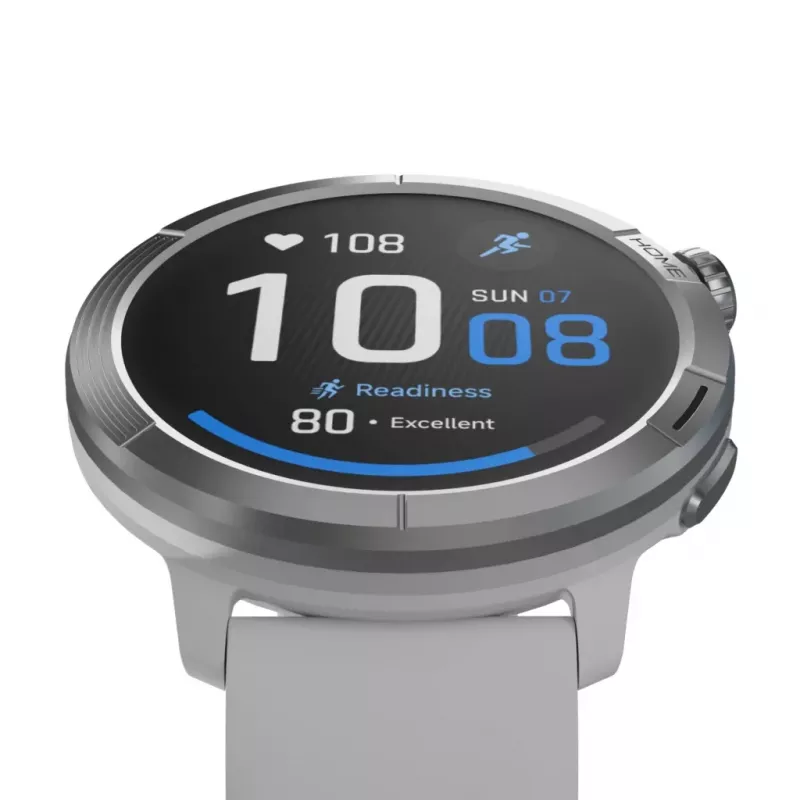 Stelio Activ Pro GPS STSWA102TN išmanusis laikrodis, 46 mm titano korpusas