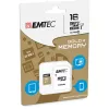 EMTEC Gold+ 16GB microSDHC atminties kortelė (Class 10, UHS-I U1) su SD adapteriu