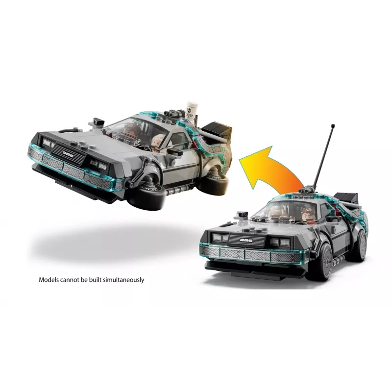 LEGO SPEED CHAMPIONS 77256 Laiko mašina iš filmo „Atgal į ateitį“