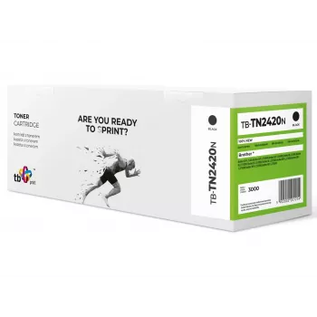 Kasetė su toneriu Brother TN2420 TB-TN2420N 100% nauja juoda