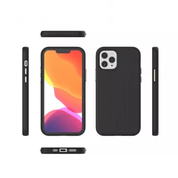 Apsauginis dėklas telefonui Devia KimKong Series, skirtas iPhone 12 Pro Max, juodas