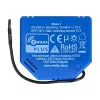 Išmanioji relė Shelly Qubino Wave 1 Plastikas 110–240V 16A, Z-Wave 868.4 MHz, mėlyna, montuojama ant sienos