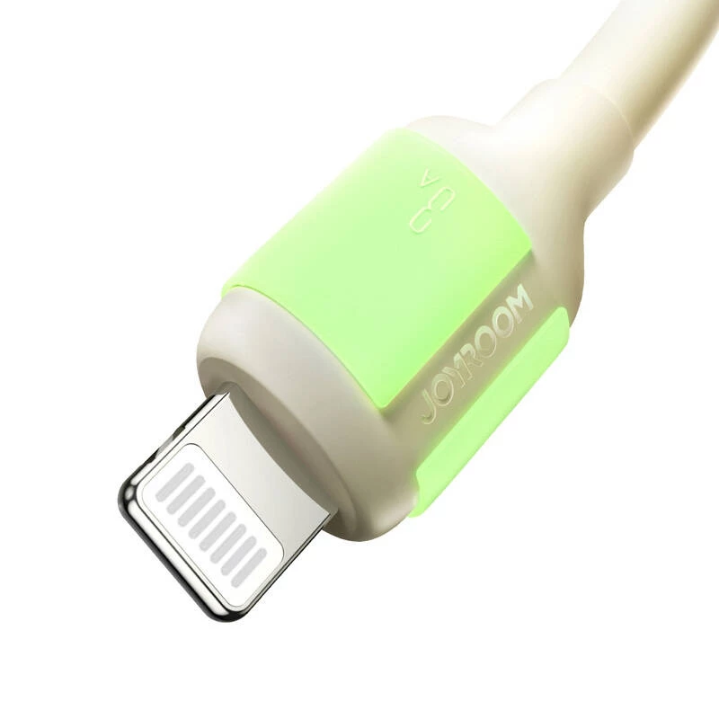 USB-A į Lightning laidas Joyroom S-A53 3A 1,2 m Smėlio spalvos