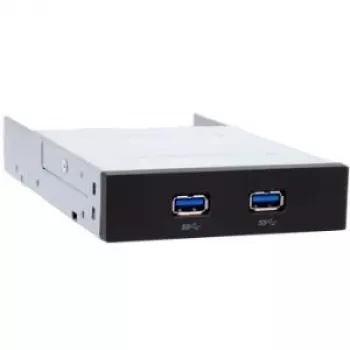 Priėjimo skydelis Chieftec MUB-3002 3.5 colio juodas sidabrinis