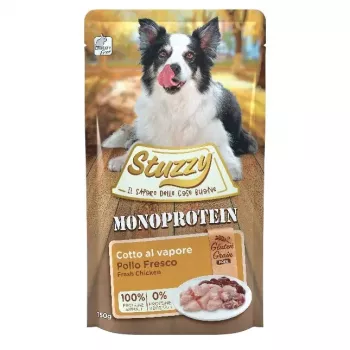 STUZZY Monoprotein Chicken šlapias šunų ėdalas – 150 g